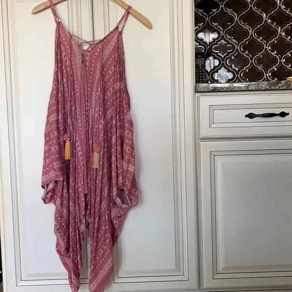 Cover up swimsuit Surf Gypsy Pom Pom Tassel small - Picture 3 of 11